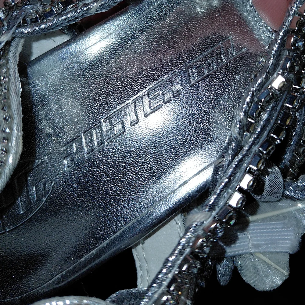 NWOB Dolls Kill Poster Girl Blindin' Pixie Queen Lace Up Heels Butterfly 8! - Picture 13 of 16